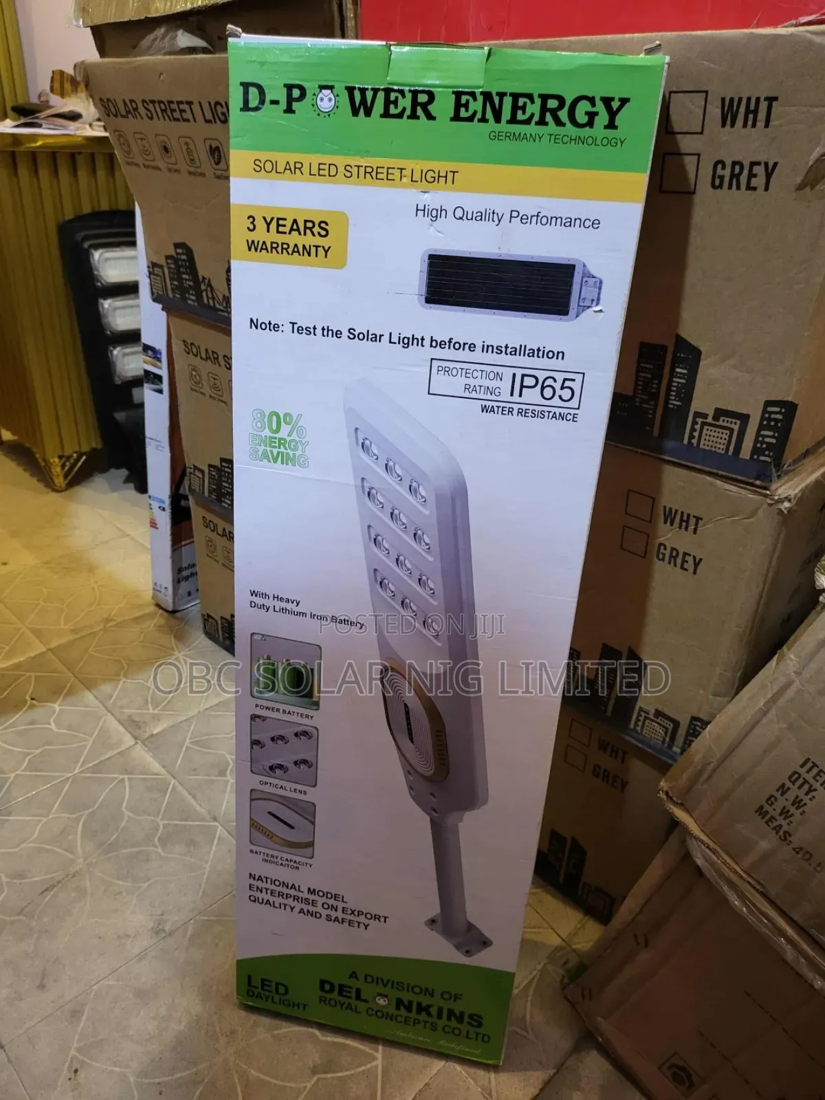 Strong D-Power Energy Street Light