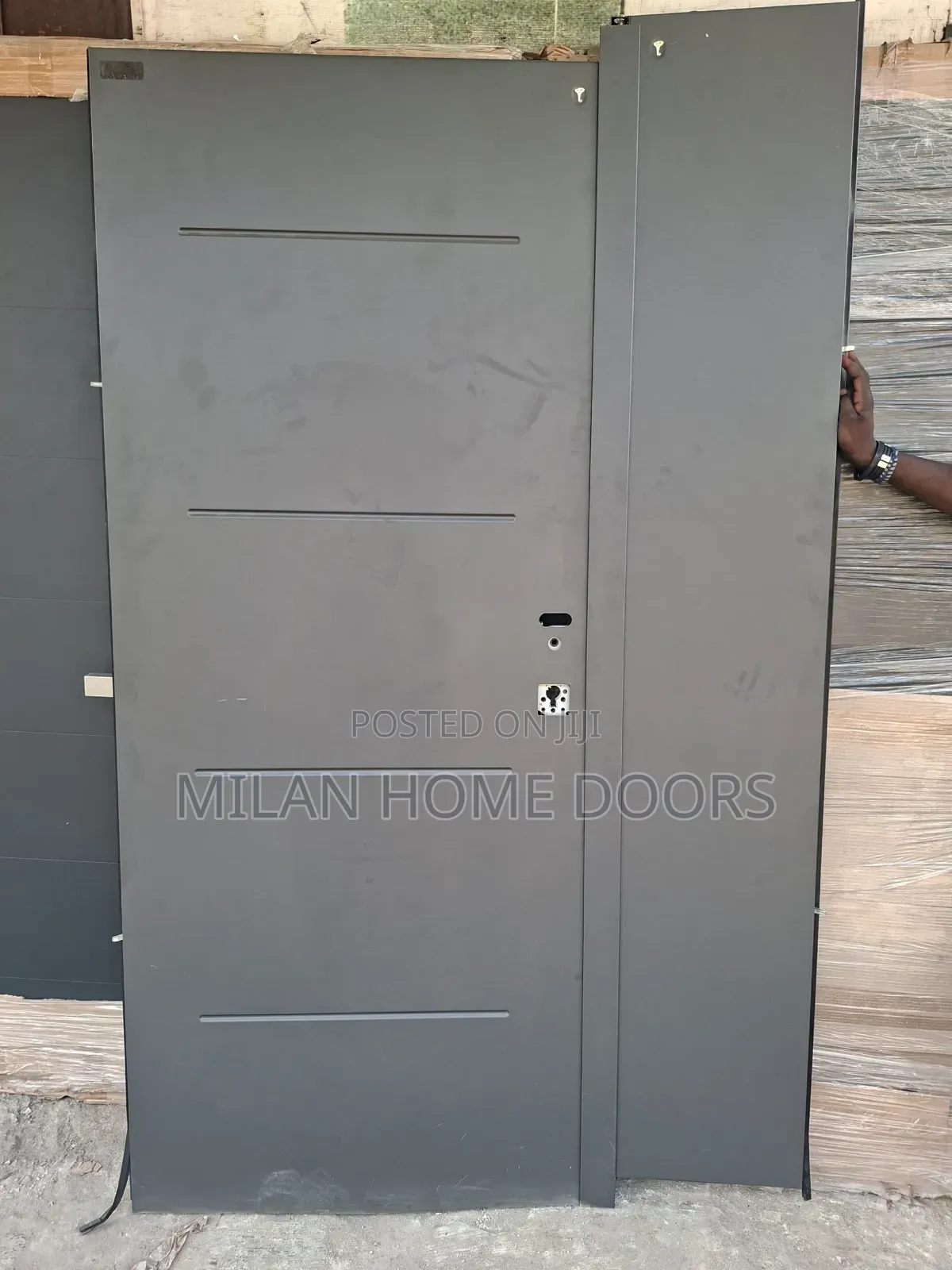 1200m Gray Isreali Security Door