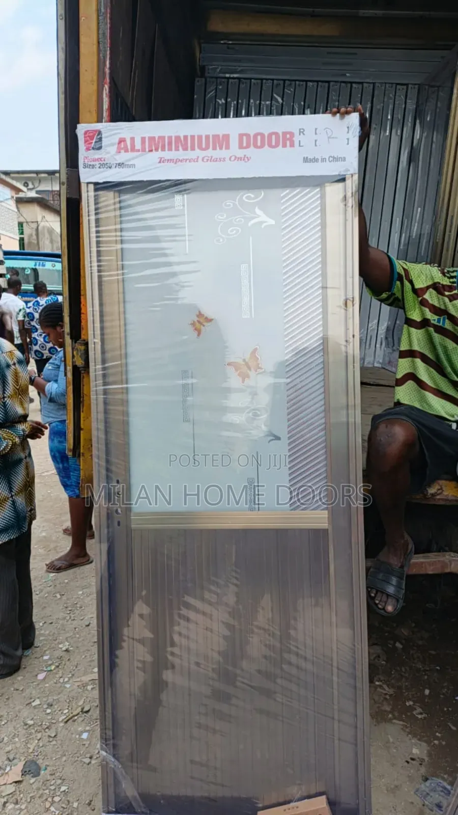750m Toilet And Bathroom Size Aluminum Glass Door