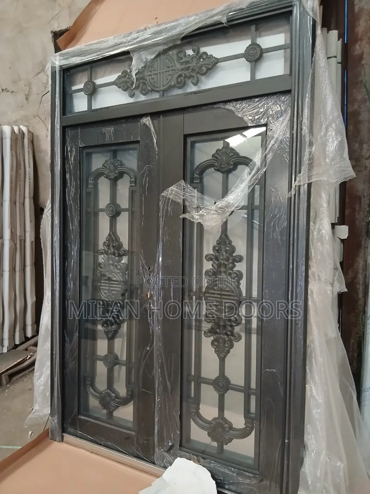 1.8m By 2.1m Extra Height French Glass Entrance Door