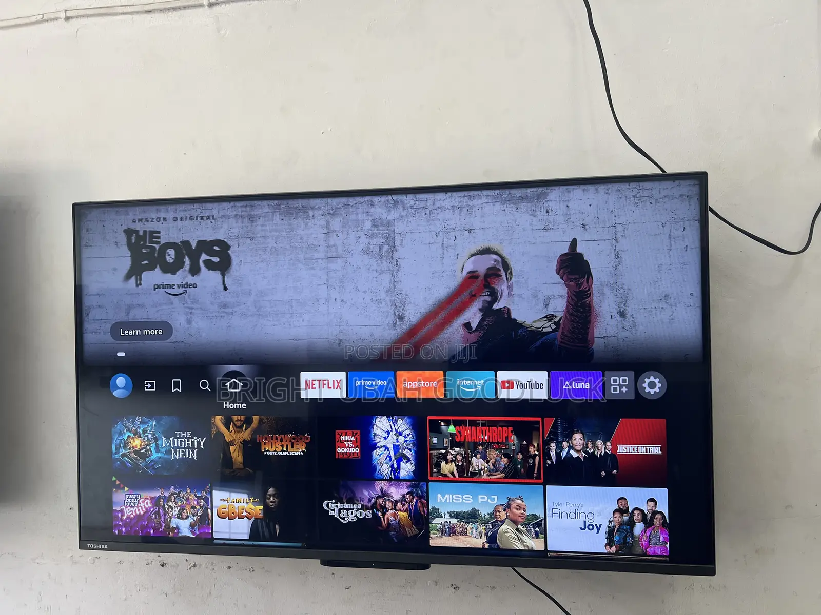 Toshiba 43 Inches Fire Tv Full Smart Tv With Free Netflix Acct Bluet