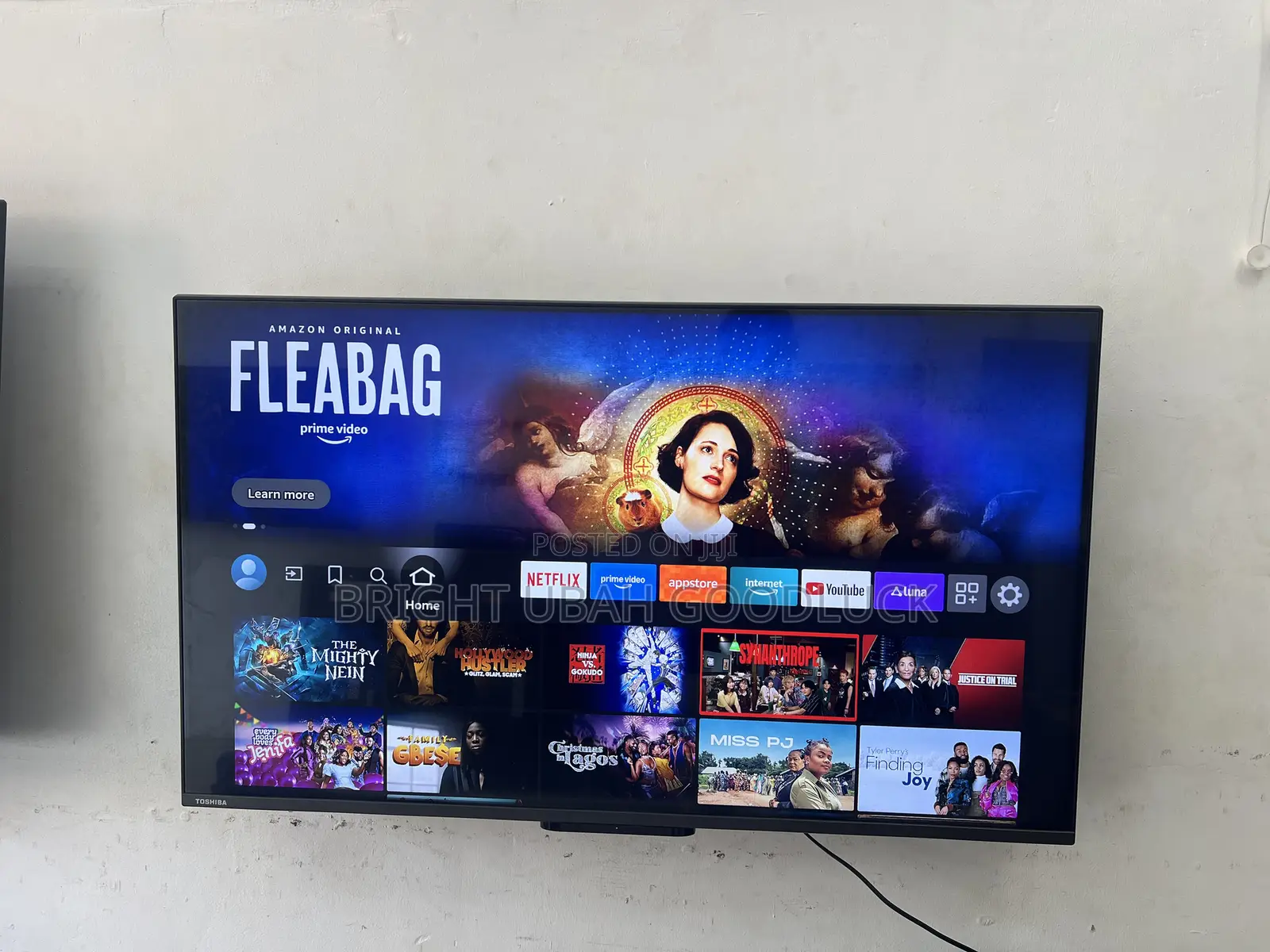 Toshiba 43 Inches Fire Tv Full Smart Tv With Free Netflix Acct Bluet