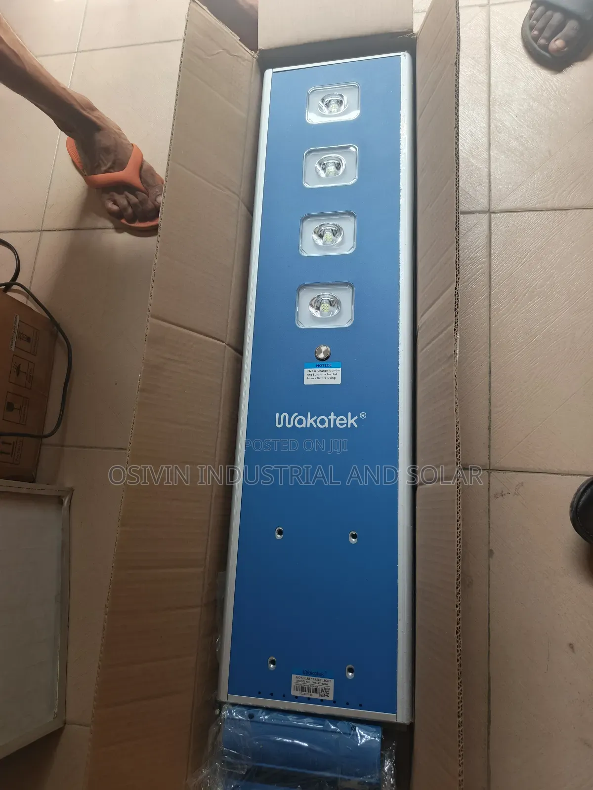 Wakatek Ay 400w All in One Solar Streetlights