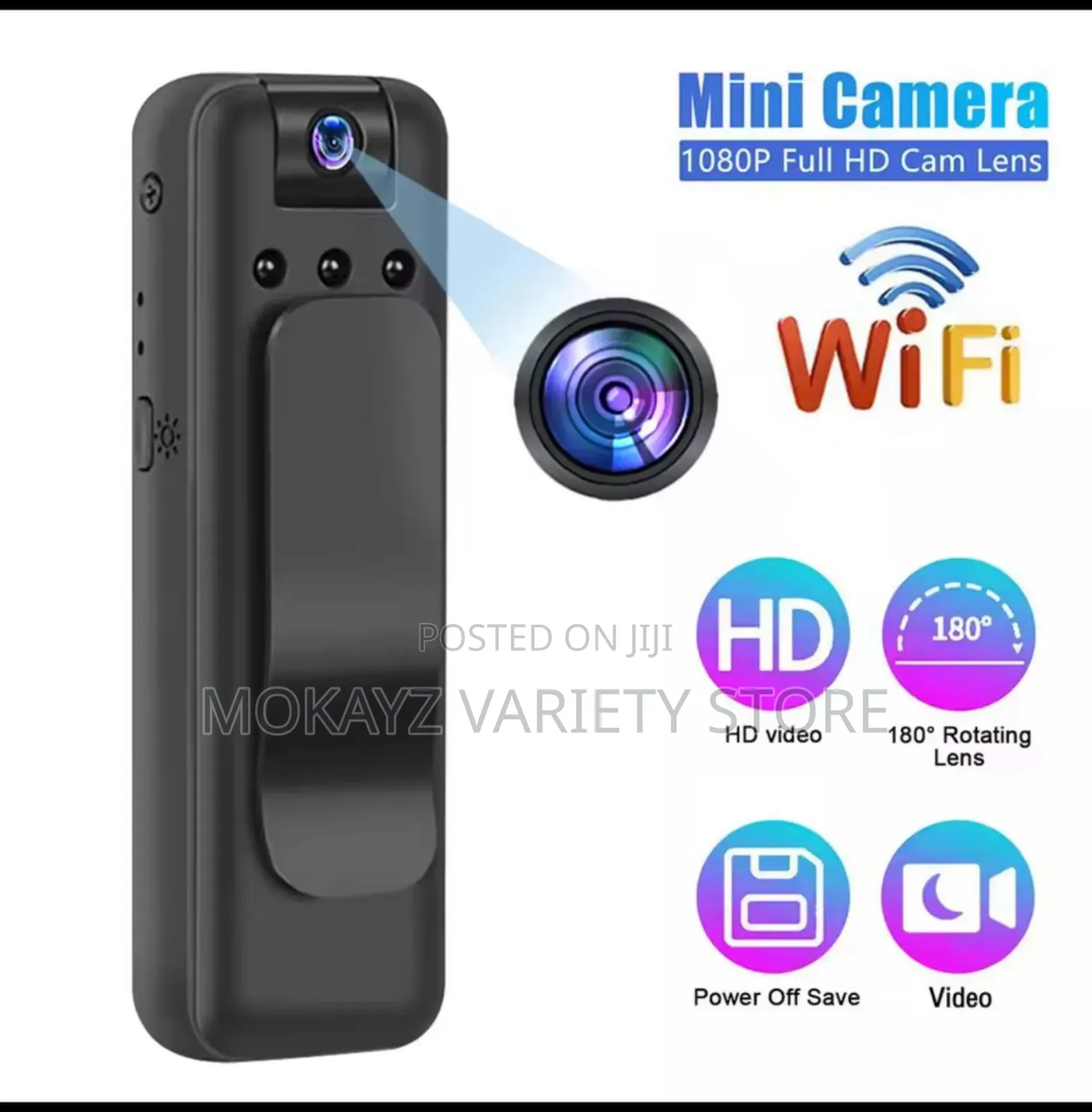 Hd Potable Body Audio Video Surveillance Camera