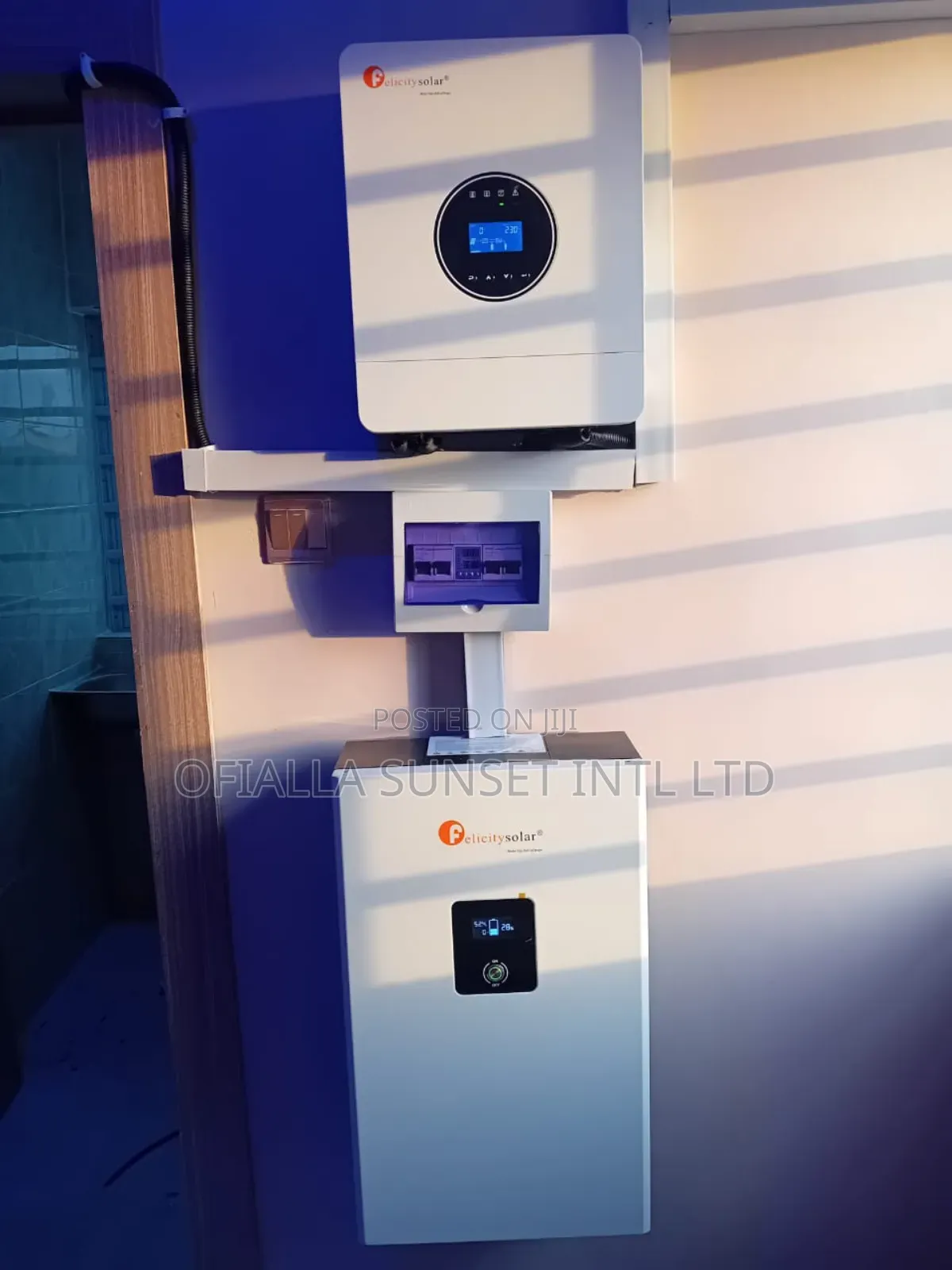 Complete Installation of Felicity 5kwh / 6kva Solar Energy System