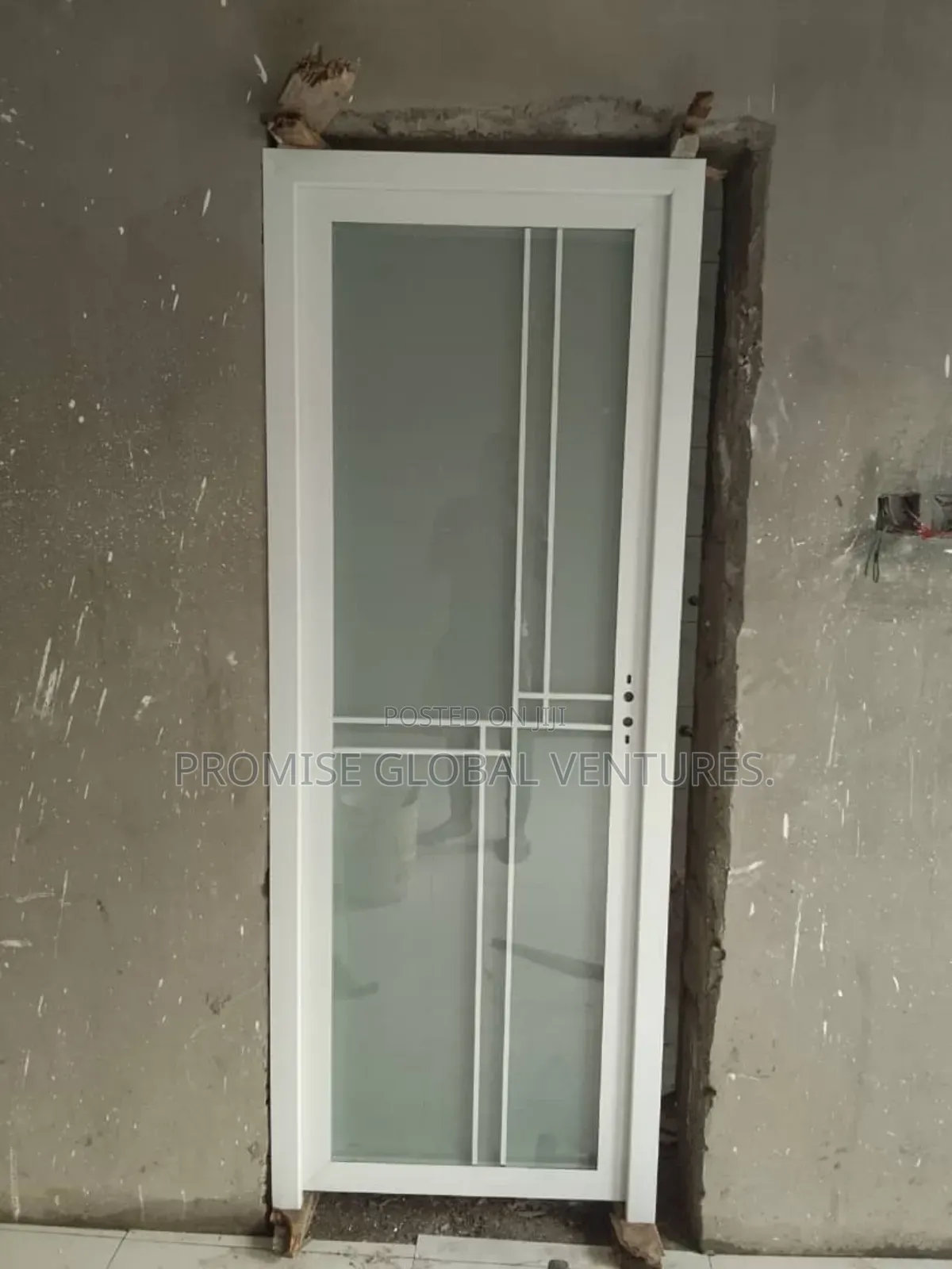 Full Glass Toilet Door