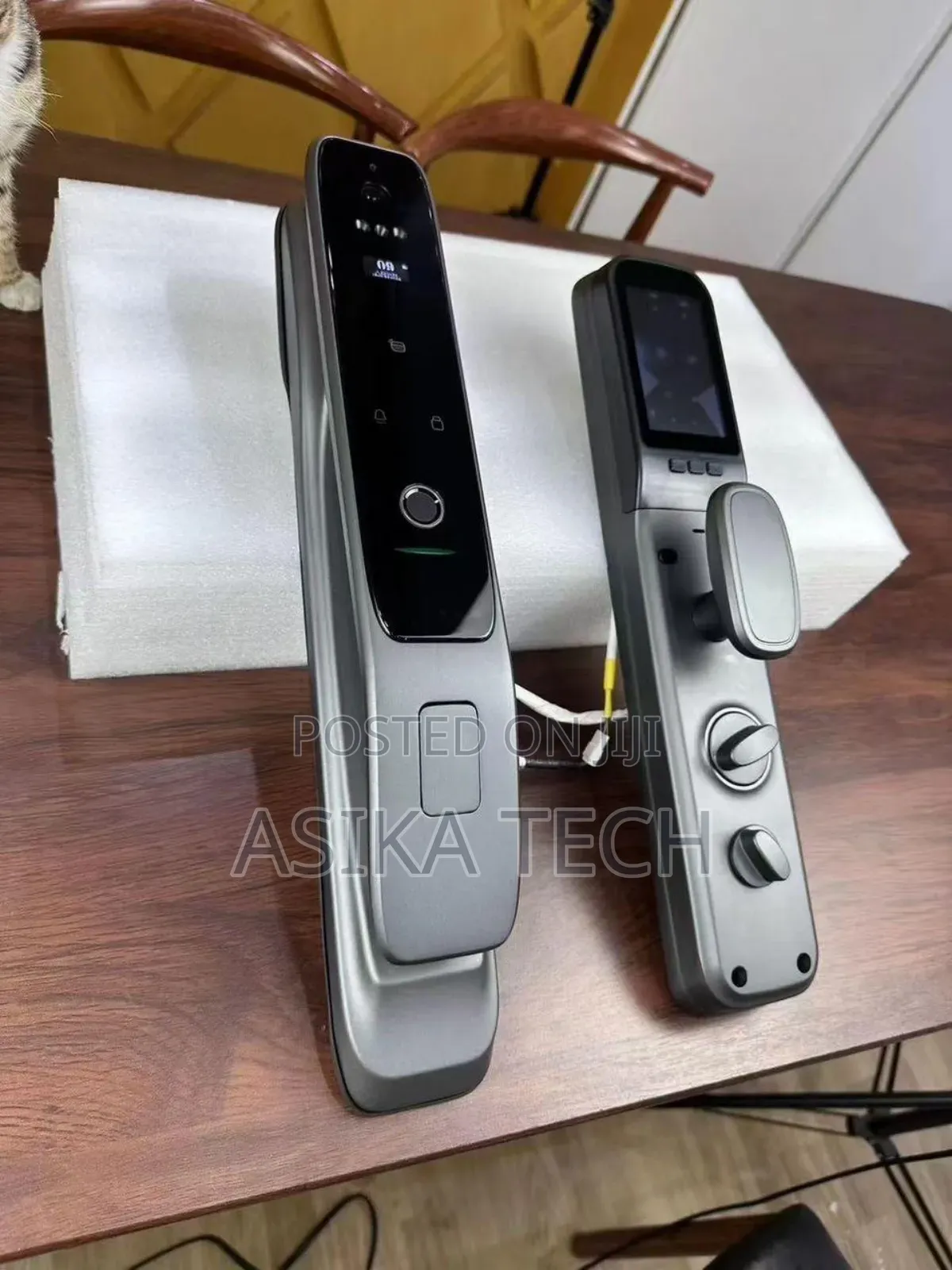 3d Face Recognition Smart Lock With Built-in Video Doorbell.