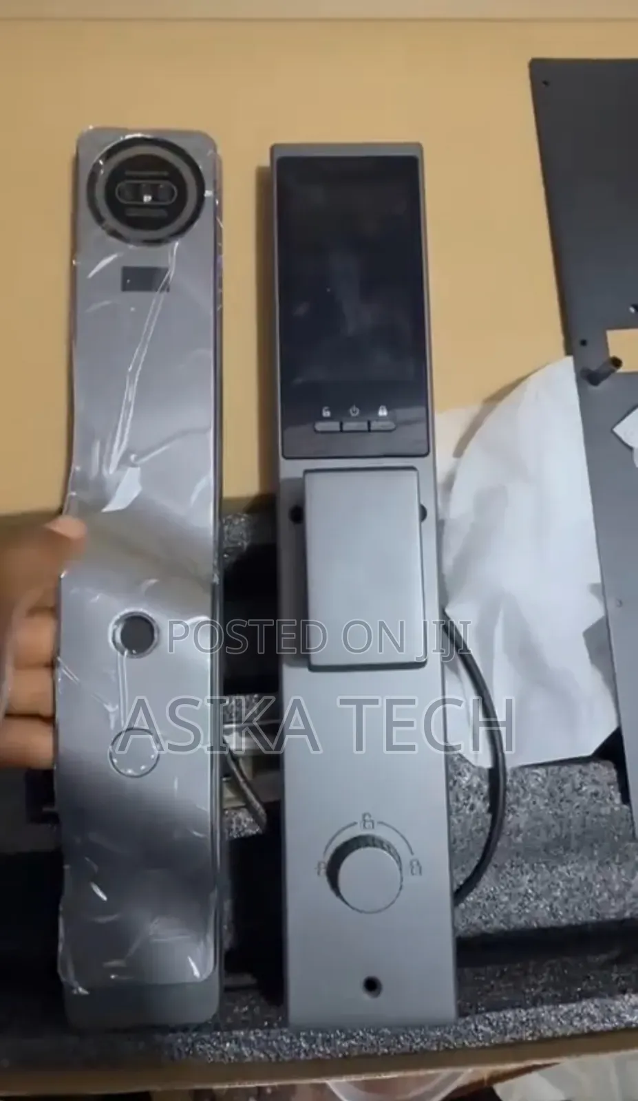 Smart Door Lock With 3d Face Recognition, Fingerprint Scanner.