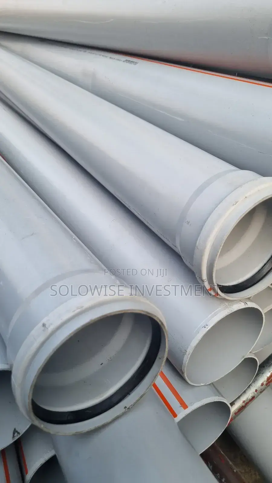 White PVC Pipe