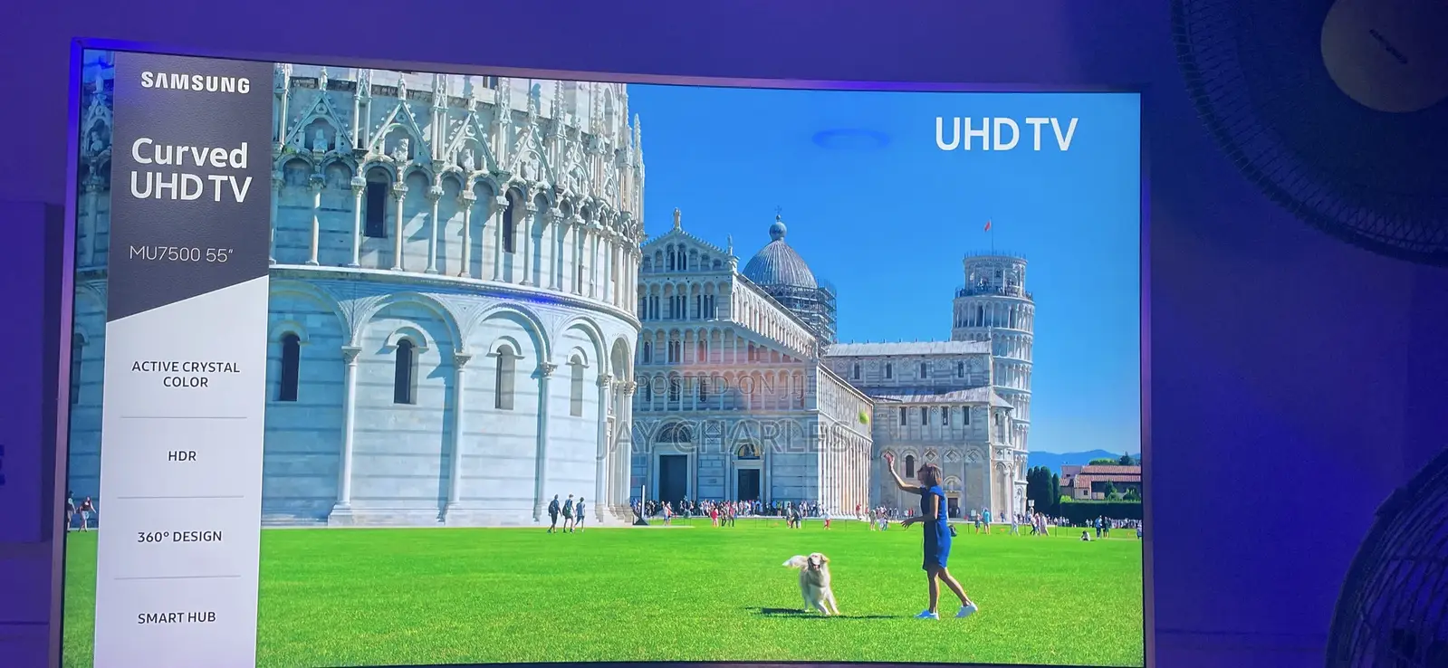Samsung Curved Uhd Tv 55”Inches