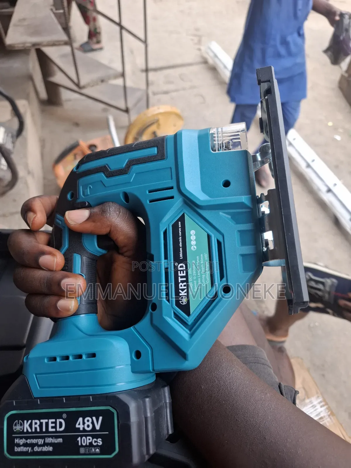 Krted 48v Cordless Jigsaw.