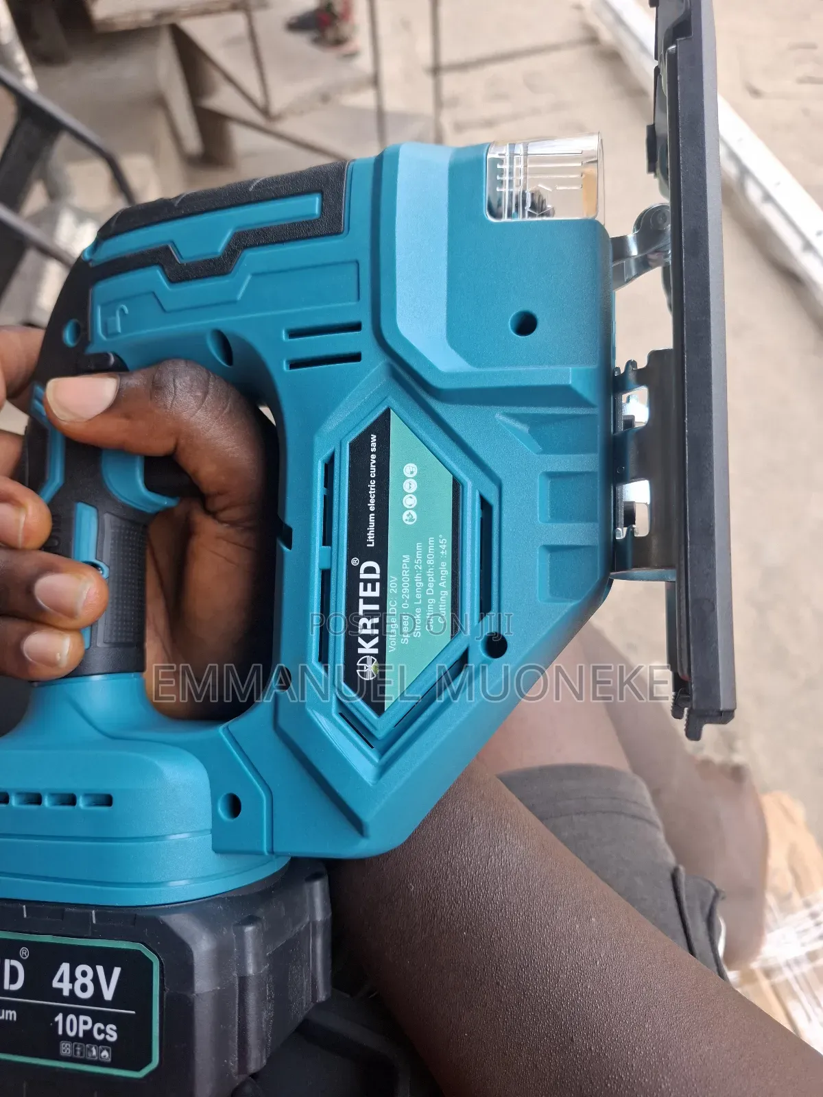 Krted 48v Cordless Jigsaw.
