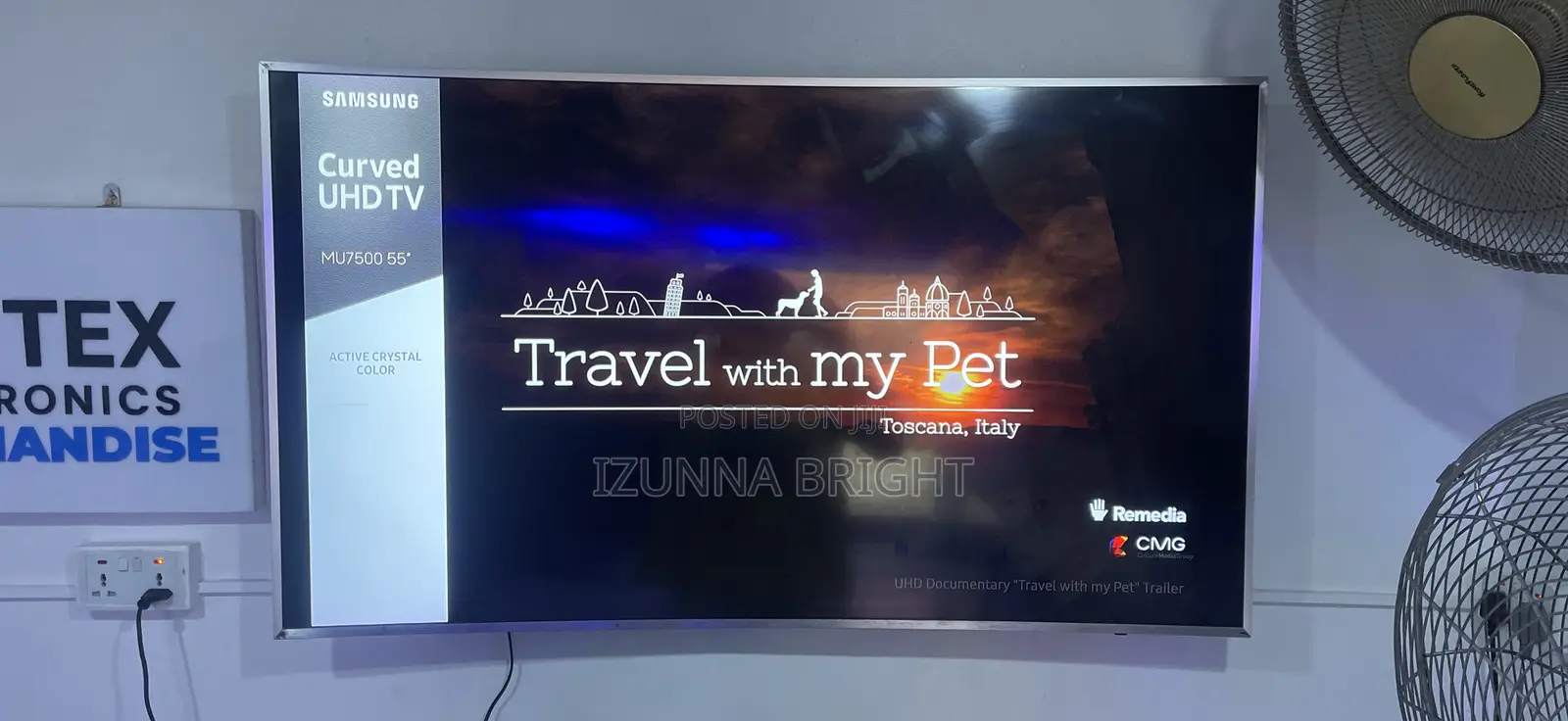 Neatly Uk Used Samsung Curved Smart Tv 55inches