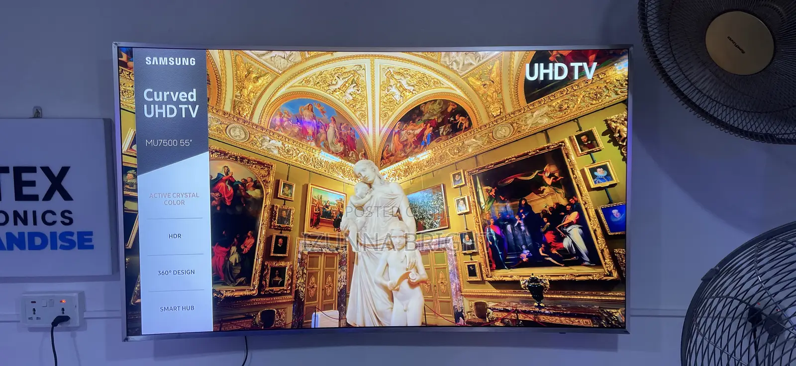 Neatly Uk Used Samsung Curved Smart Tv 55inches