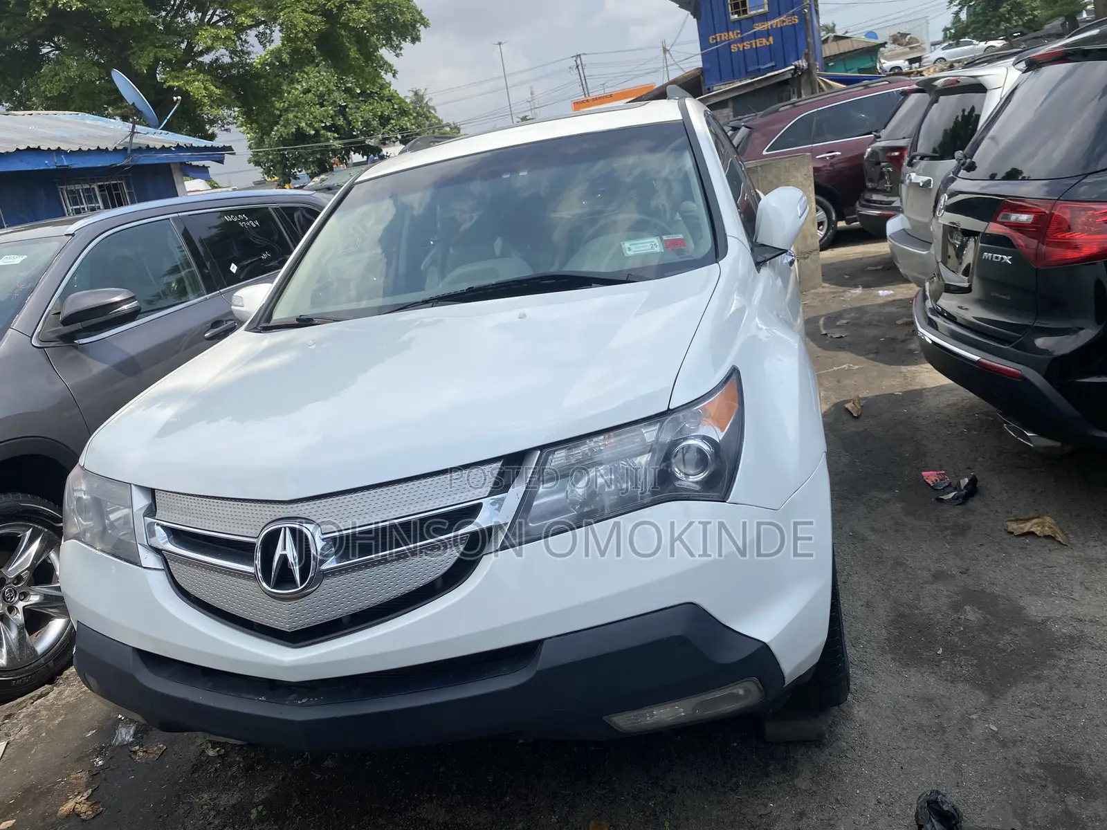 Acura MDX Technology Package AWD (3.7 6cyl 5A) 2008 Off white
