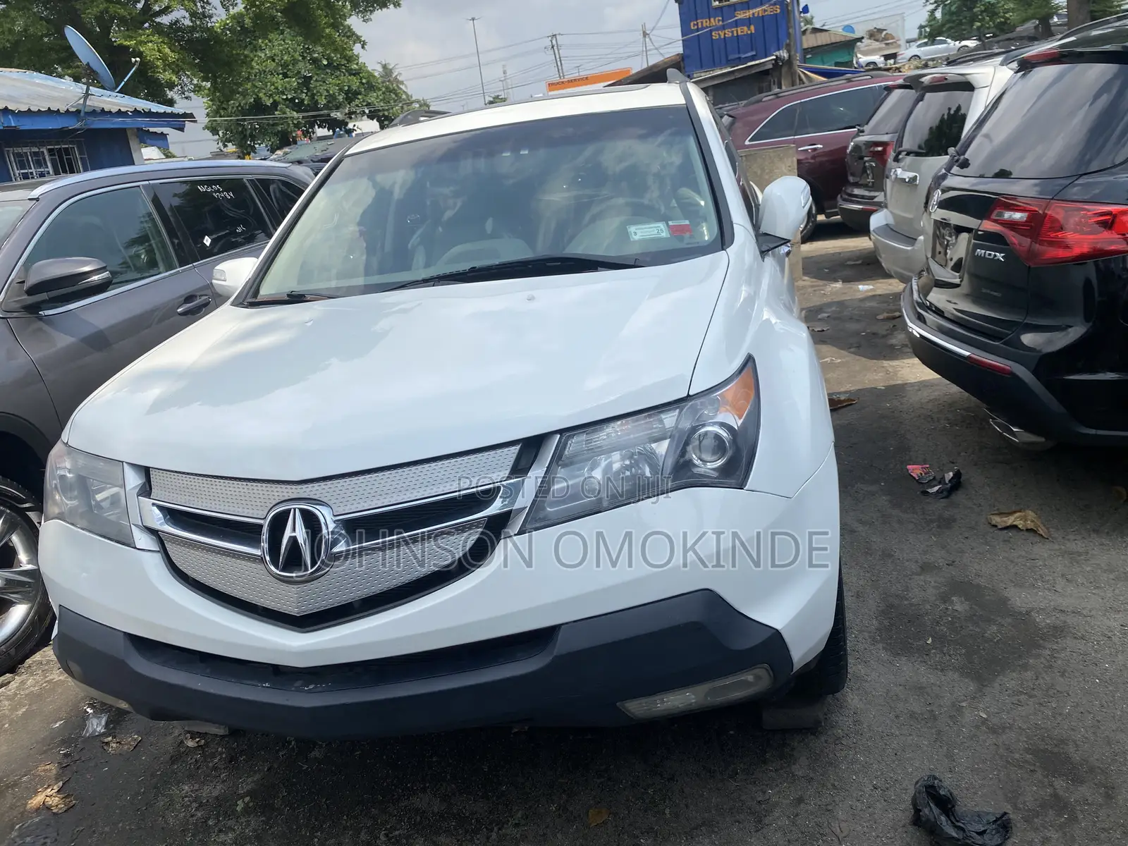 Acura MDX Technology Package AWD (3.7 6cyl 5A) 2008 Off white