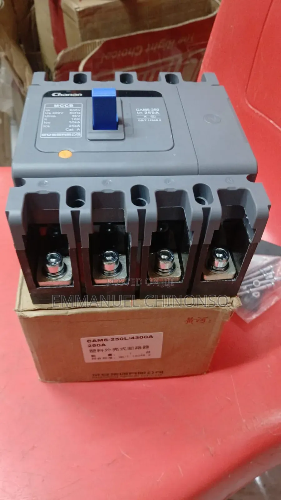 250a 4pole Chanan McCb Breaker