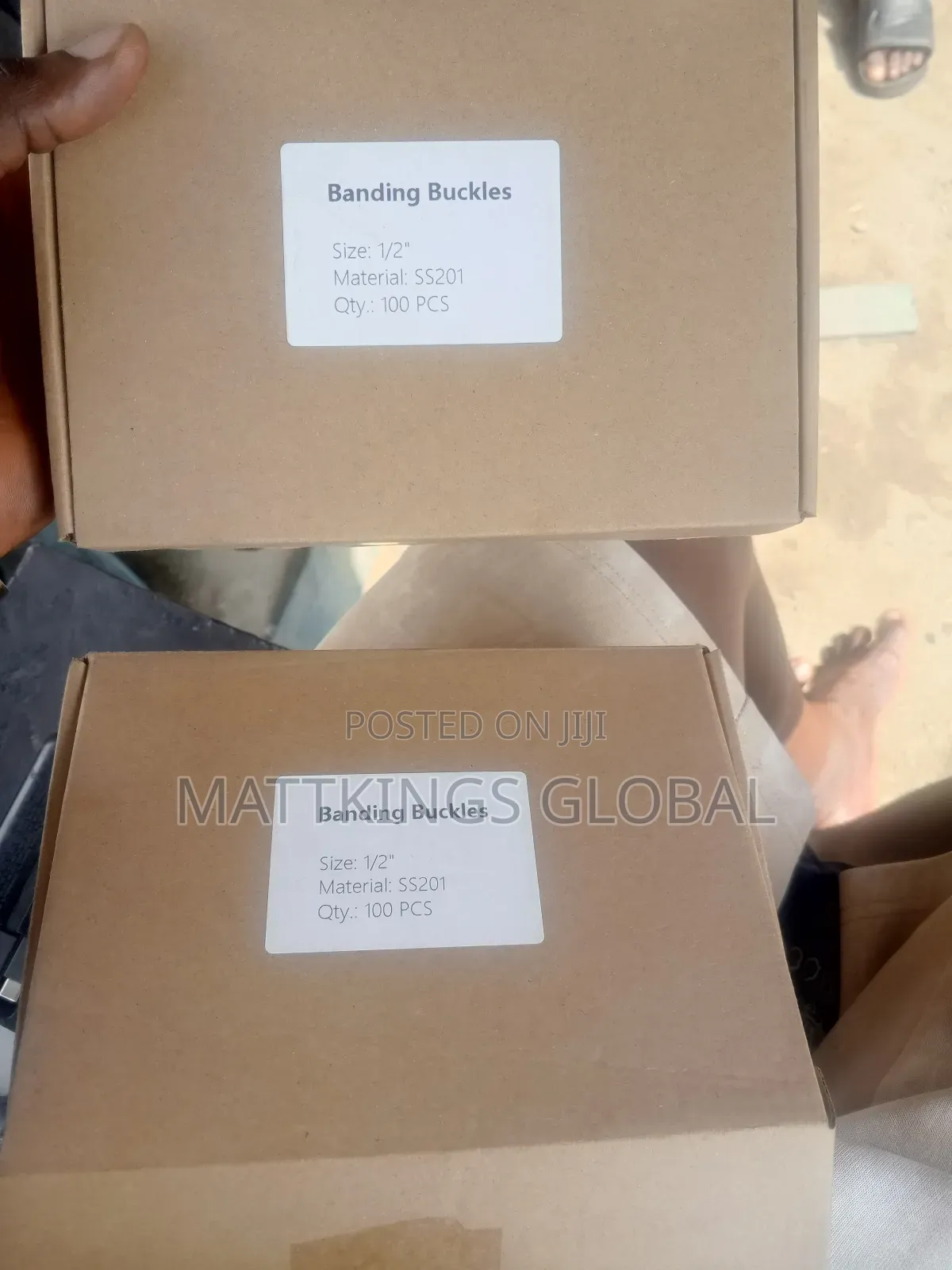 Banding Buckles Clips Stainless Steel