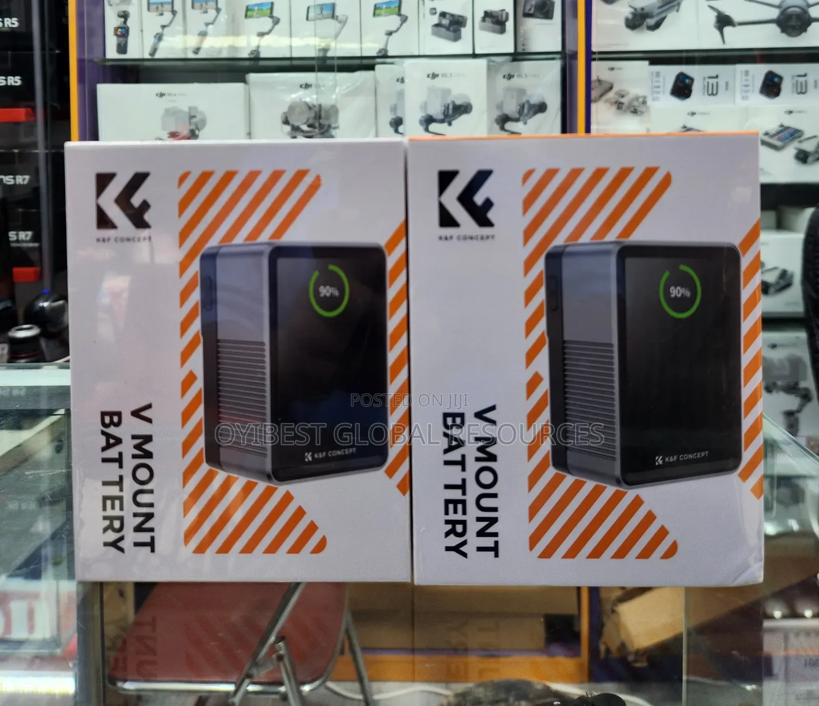 K F v-Mount Battery