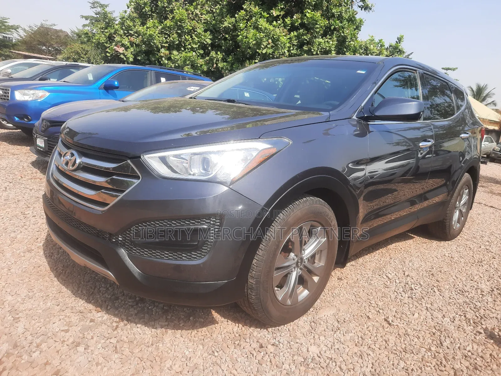 Hyundai Santa Fe SE AWD 2016 Gray