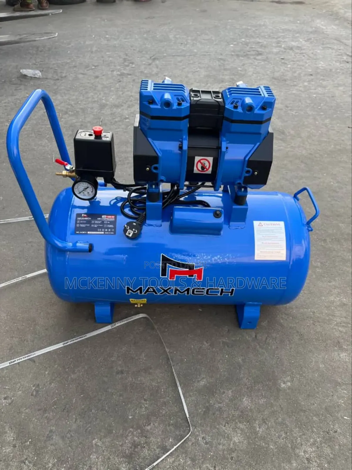 This Is A Maxmech Oa 1500-50 Air Compressor
