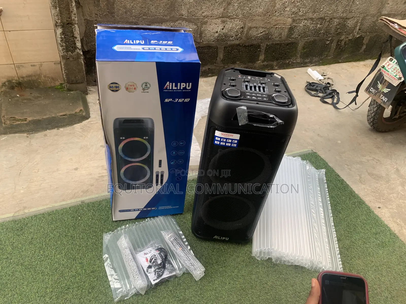 Ailipu 90000w Ultra Bass Portable Speaker
