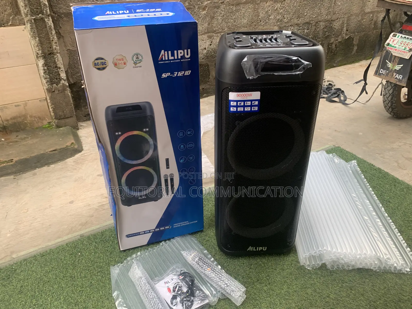 Ailipu 90000w Ultra Bass Portable Speaker