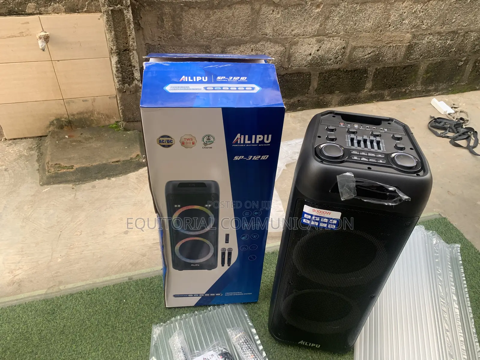 Ailipu 90000w Ultra Bass Portable Speaker