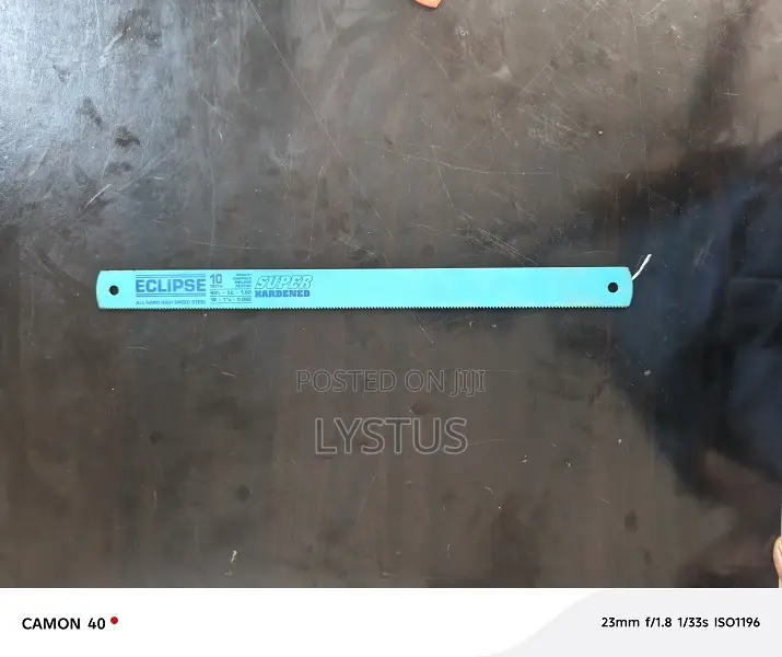 Eclipse HSS Power Hacksaw Blade 400 × 38 × 1.60mm (16′′ × 11⁄4′′)