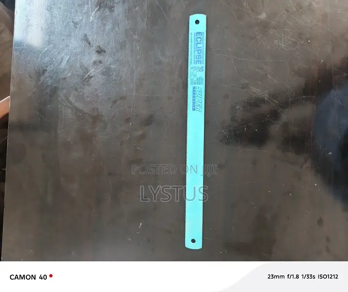 Eclipse HSS Power Hacksaw Blade 400 × 38 × 1.60mm (16′′ × 11⁄4′′)