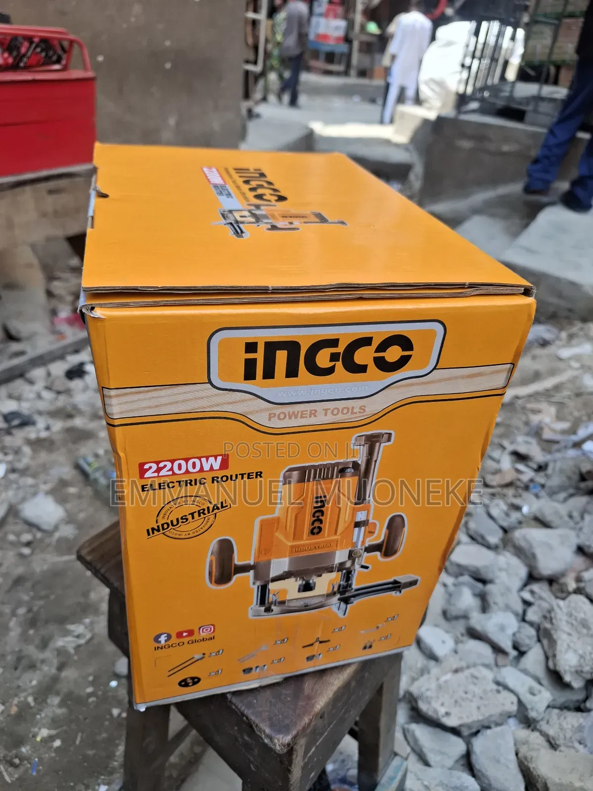 Ingco Electric Router Machine  2200w