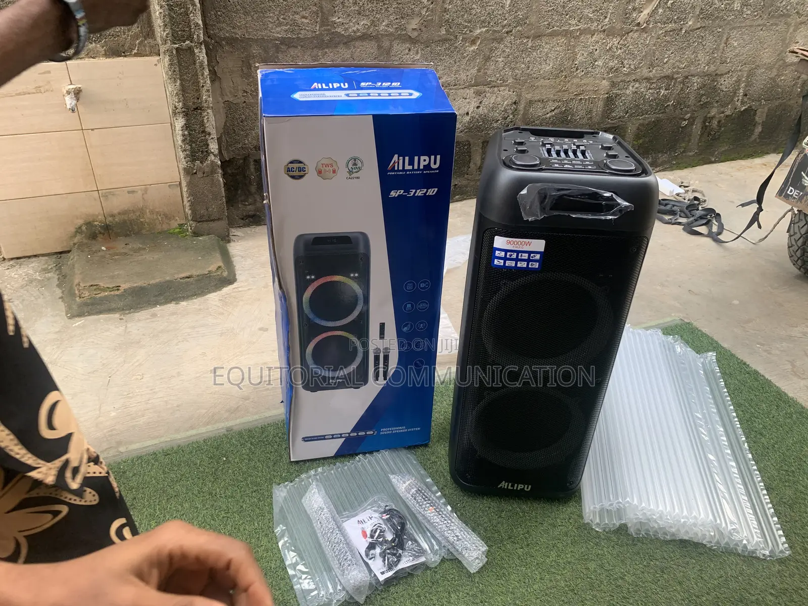 Ailipu 90000 Watts Portable Dj Speaker