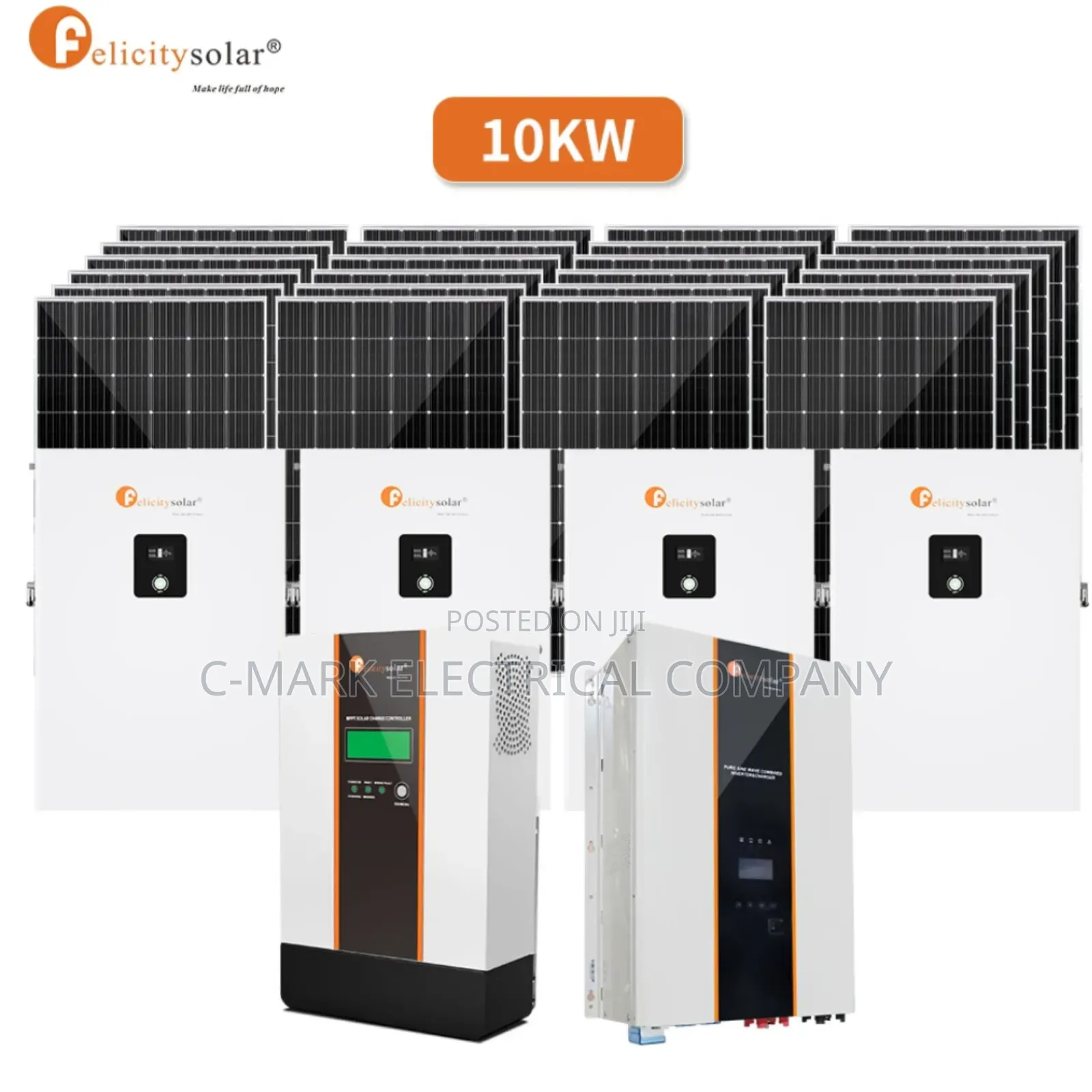 Complete Home 5kva-15kva Solar Energy System With Accessories Panel Ba