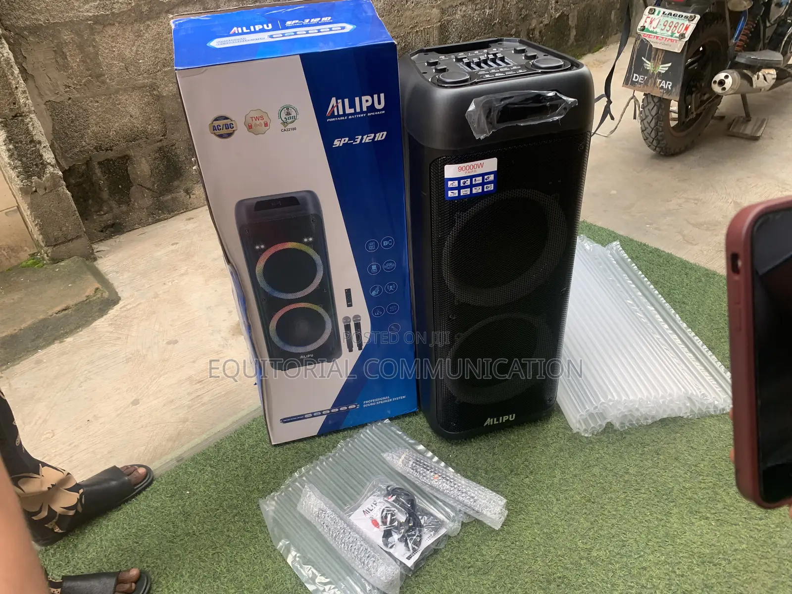 Ailipu 90000w Massive Sound Party Speaker