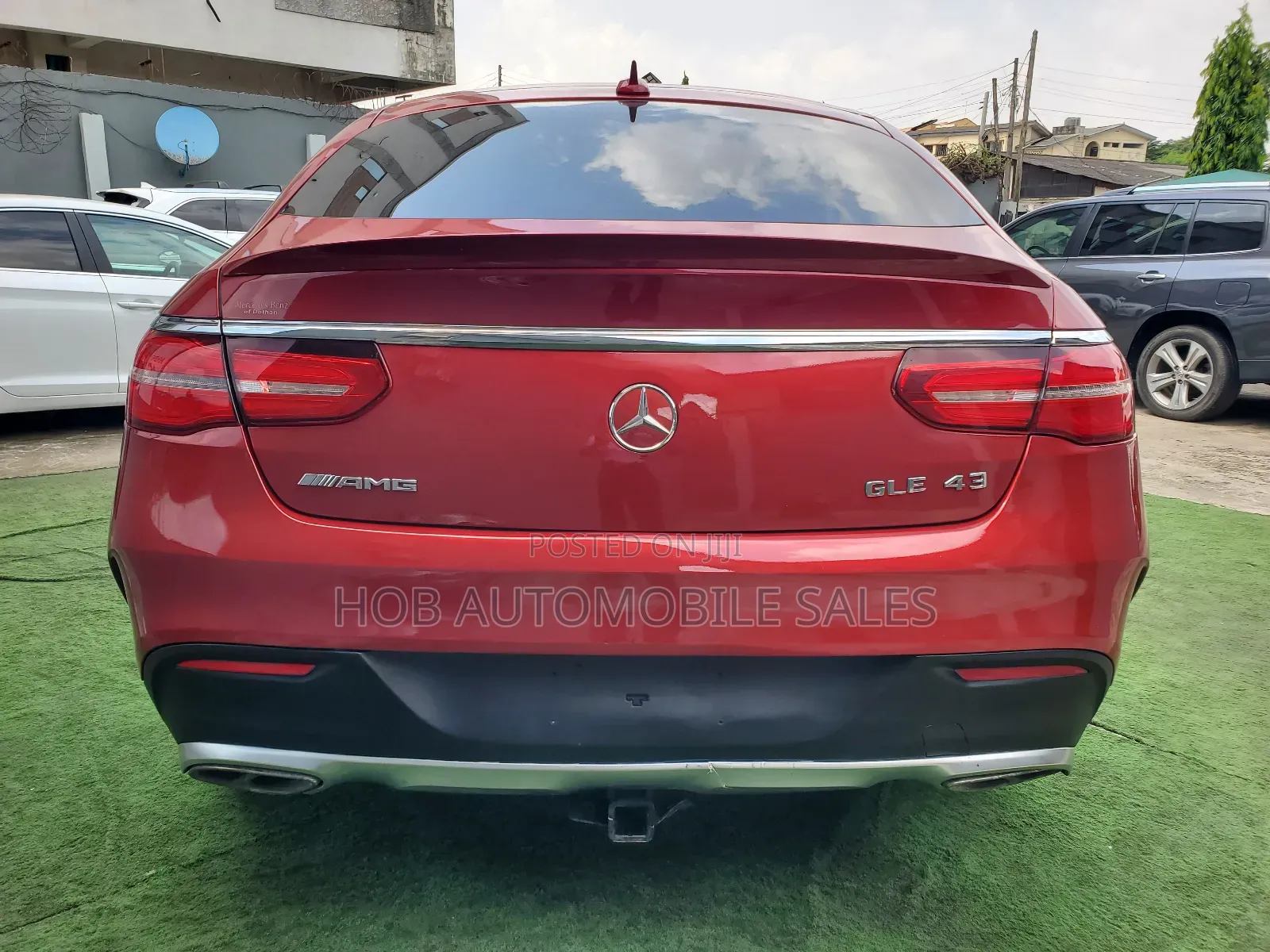 Mercedes-Benz GLE-Class AMG GLE 43 4MATIC 2017 Red