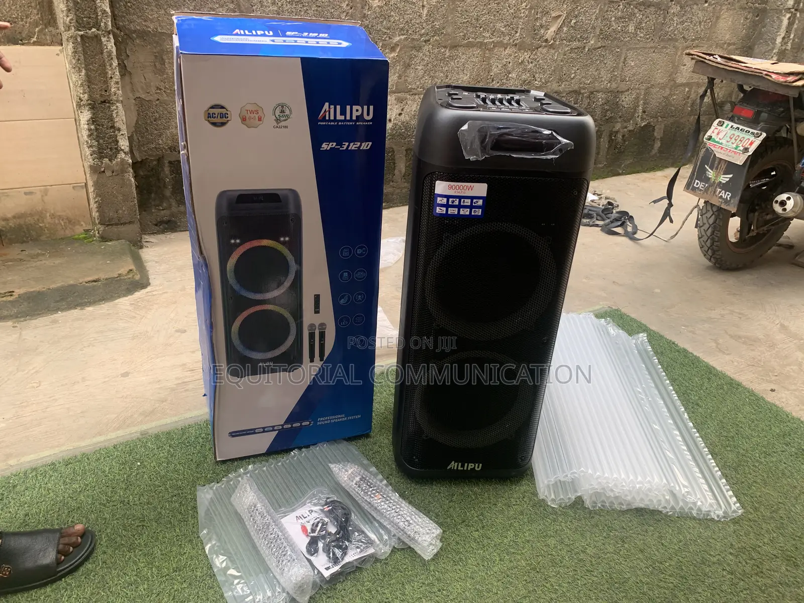 Ailipu 90000w Loud Sound Bluetooth Speaker