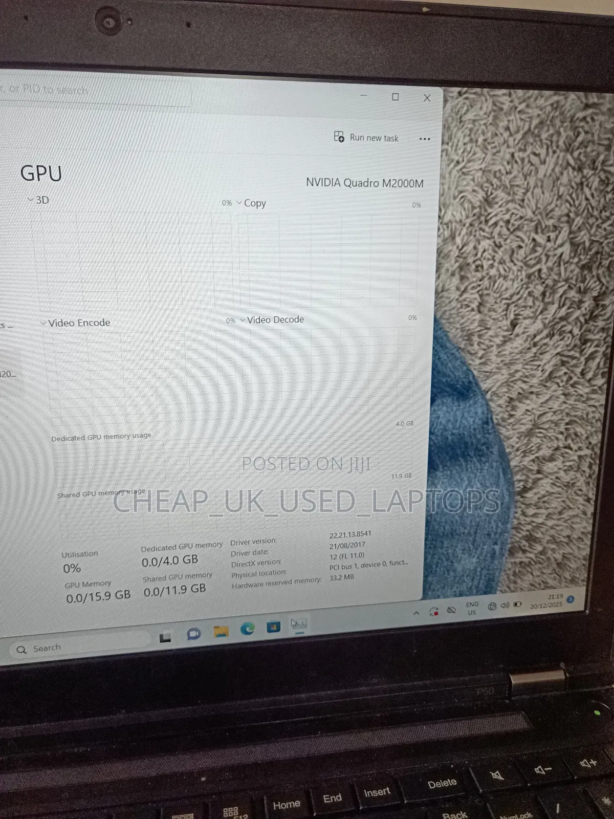 Laptop Lenovo ThinkPad P50 16GB Intel Core I7 SSD 512GB