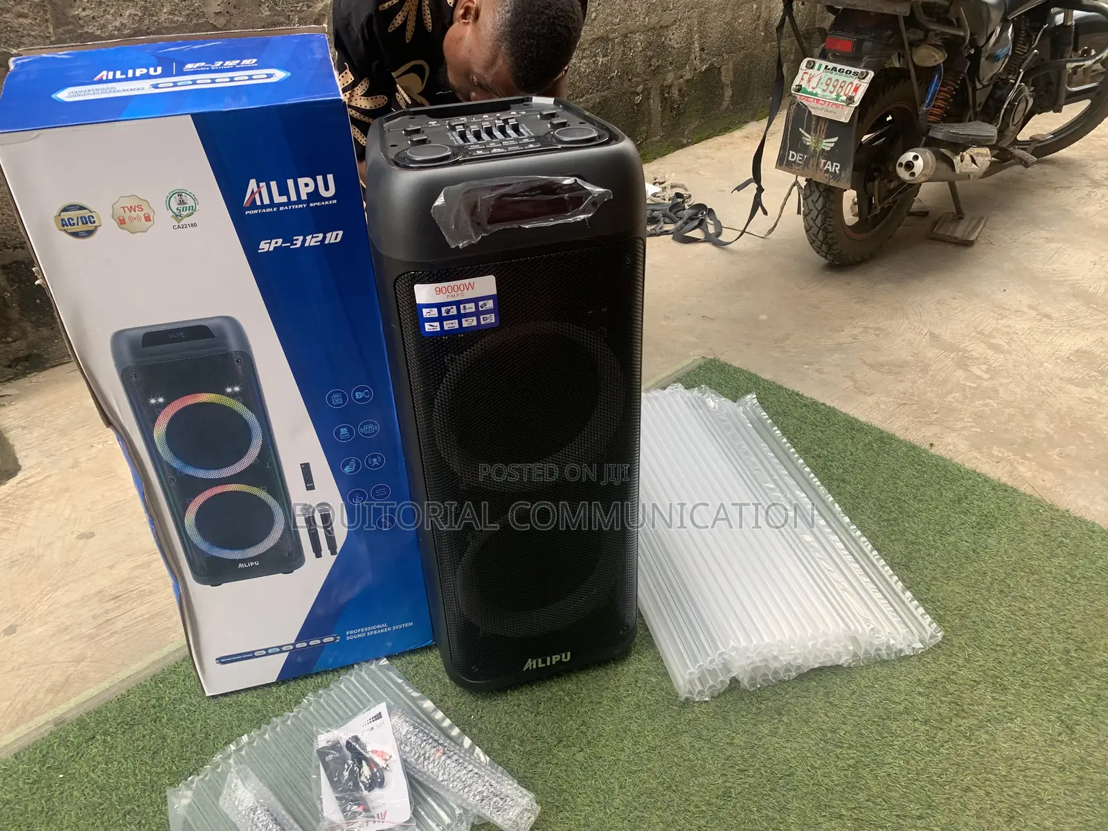 Ailipu 90000w Thunder Bass Bluetooth Speaker