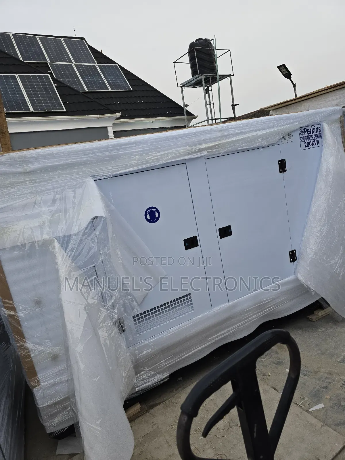Sp200kva Brand New Perkins Diesel Soundproof Generator 100% Copper Coi
