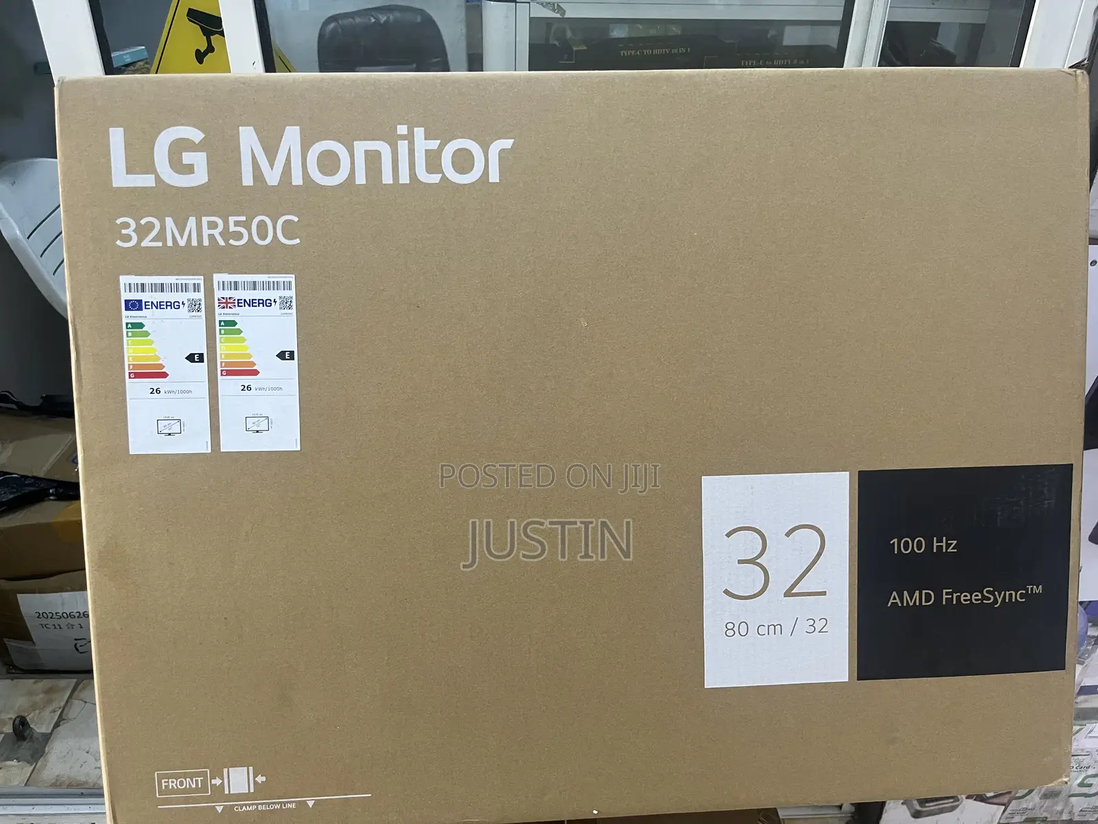 Lg 32mr50c-B 32" Full Hd Va Curved 100hz Hdmi Monitor