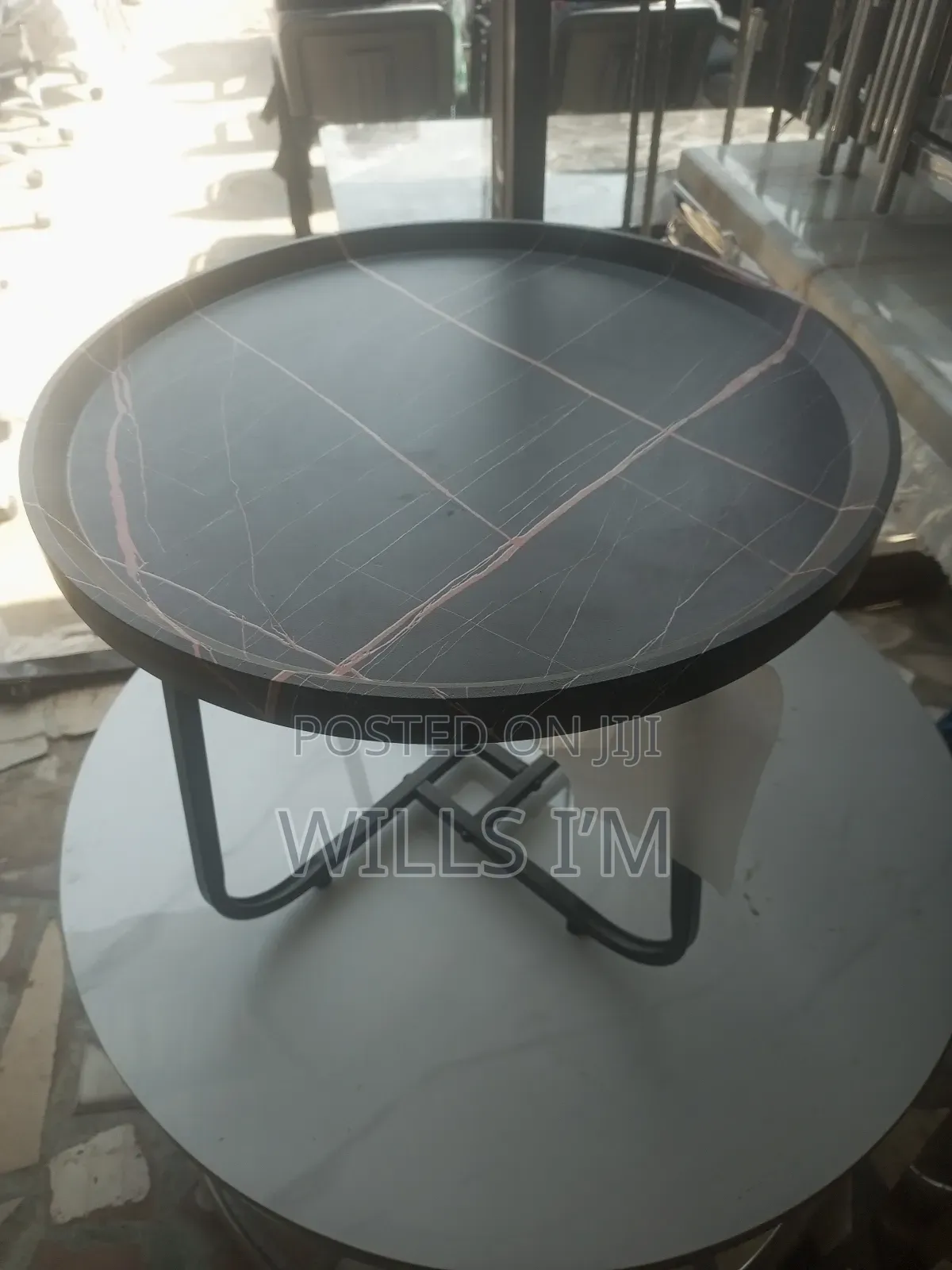 Luxury Center Table With Stool