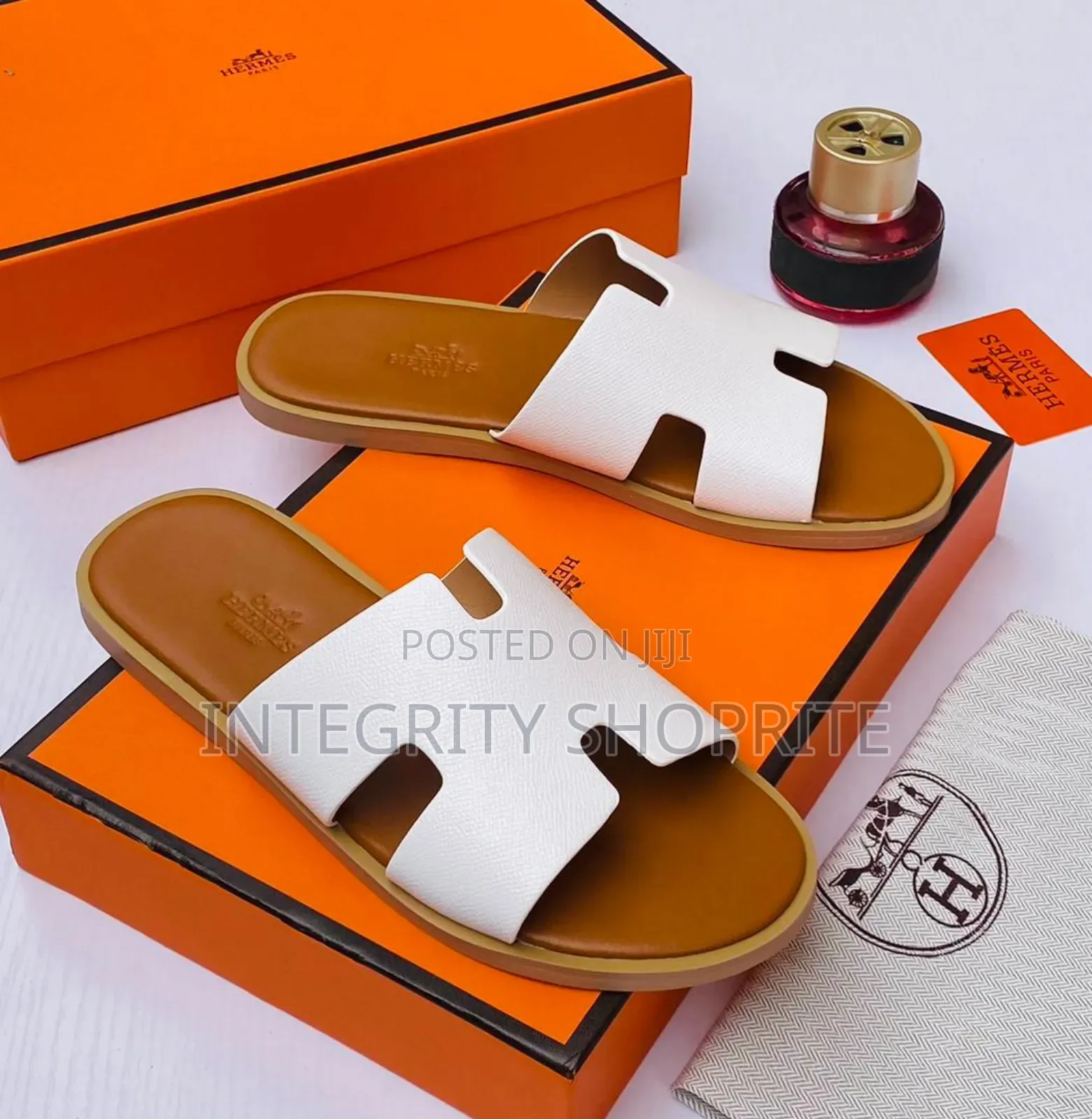 White Leather Footwears for Men