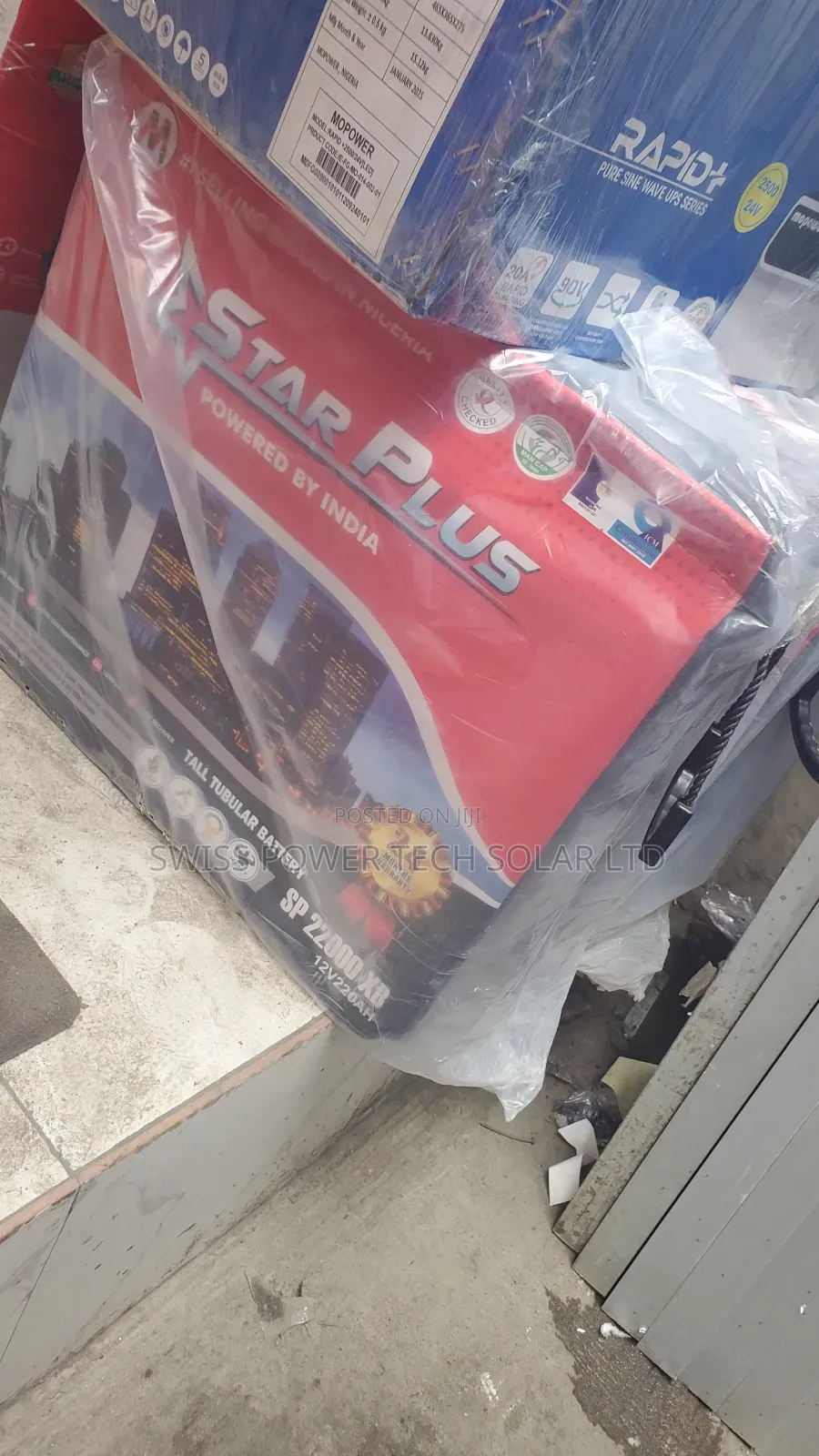 Star Plus Tubular Batteries 220ah