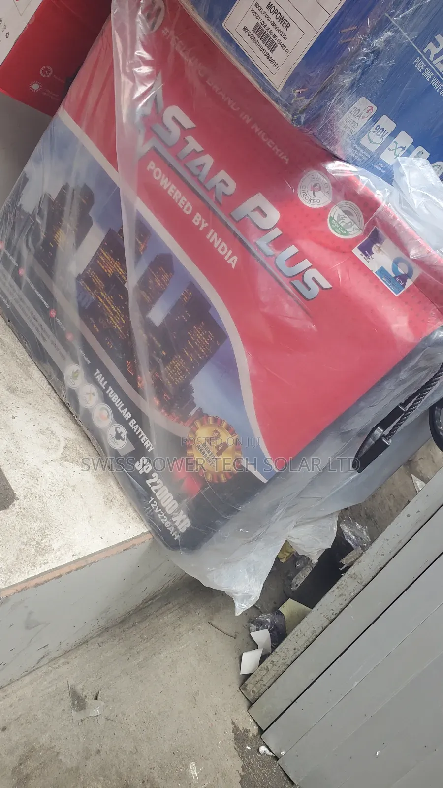 Star Plus Tubular Batteries 220ah