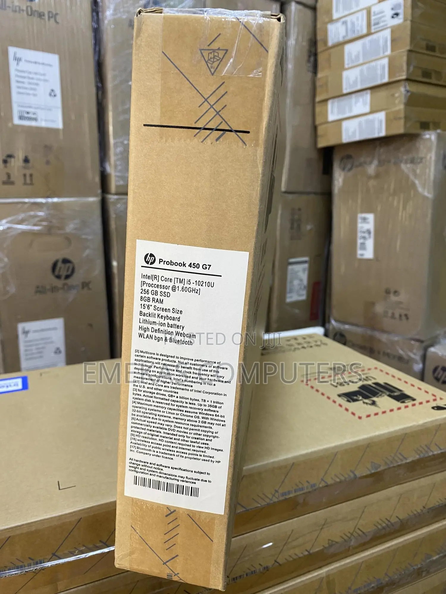 New Laptop HP ProBook 450 G7 8GB Intel Core I5 SSD 256GB