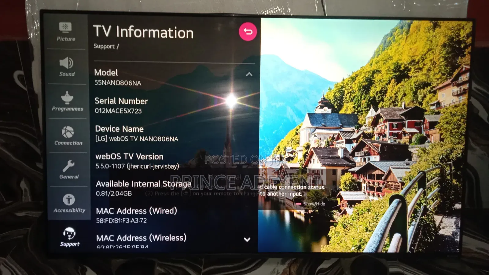 55 Inches Ai Thinq Webos Nanocell Lg Smart Tv
