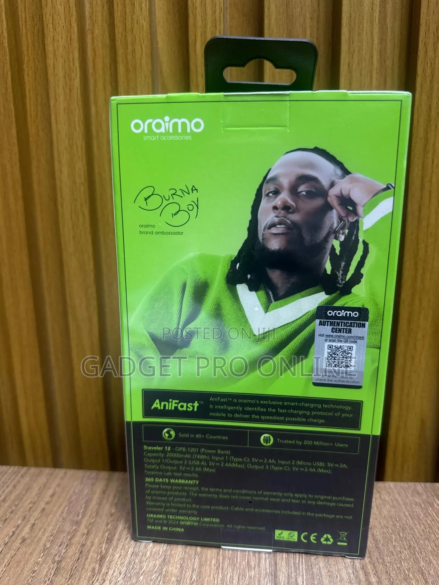 Oraimo 20000mah Power Bank
