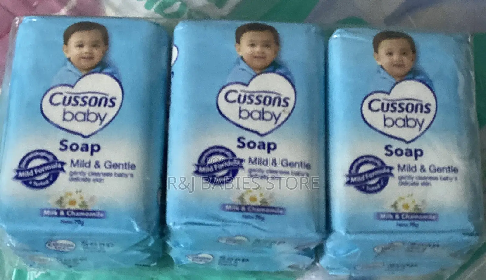 Cussons Baby Soap ( 6 Pieces in a Pack)