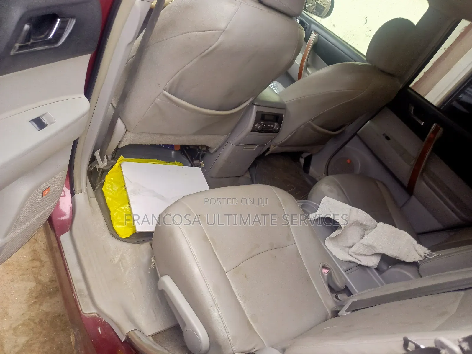 Toyota Sienna 2008 Red