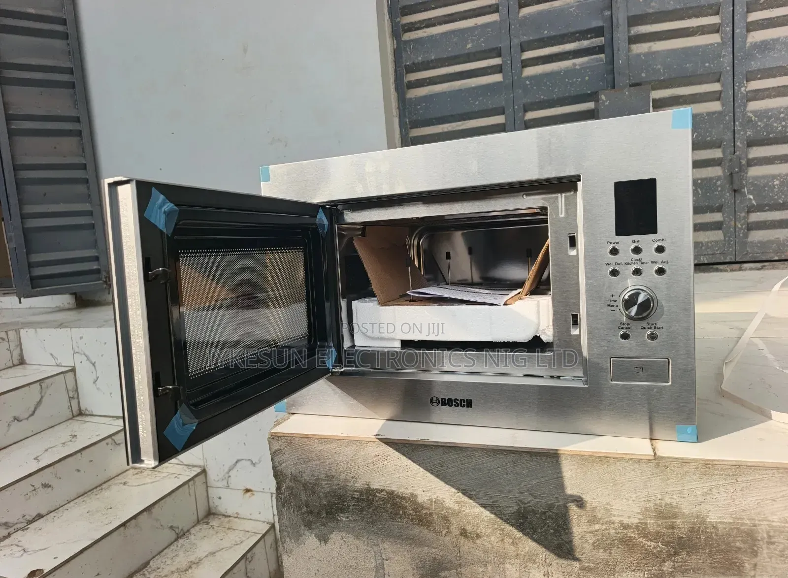Original Bosch Built-in 25litters Stainless Steel Microwave 60cm Etc.